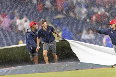 Is the phillies game cancelled today - The two games that were canceled were the New York Yankees vs. Chicago White Sox in New York and the Philadelphia Phillies vs. Detroit Tigers in Philly. The games that were postponed have been ...